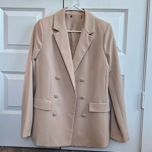 Light Pink Blazer in Size 6